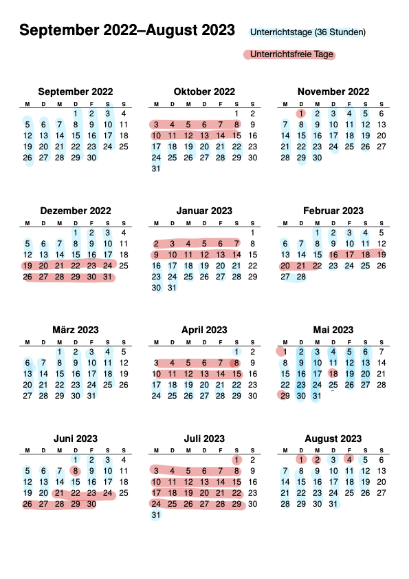RockADEMY Kalendar 2022/2023