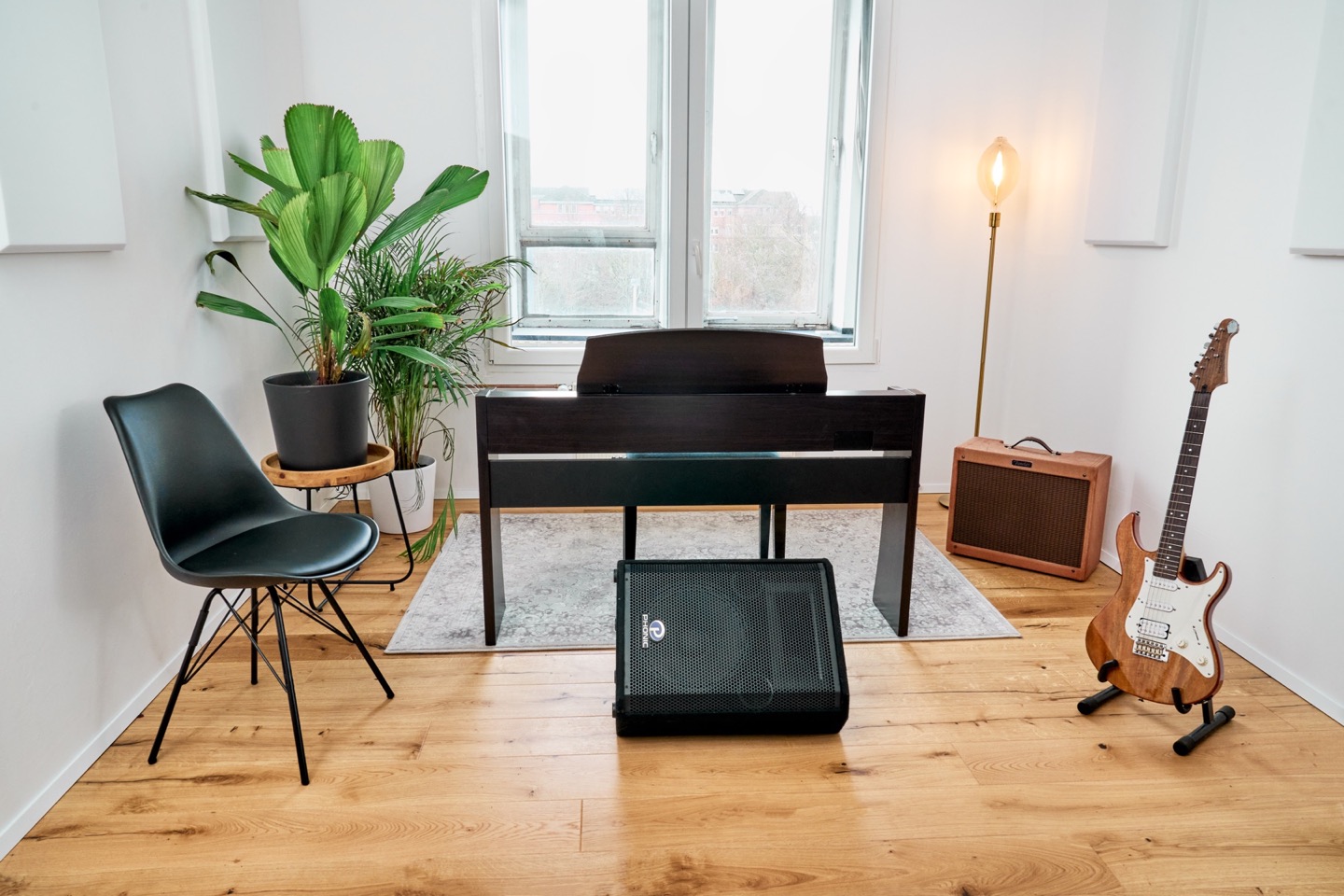 Piano- und Gitarrenraum am Standort Bonn-Beuel
